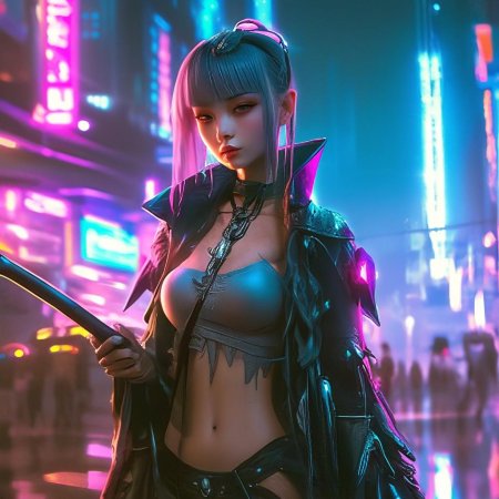 Стиль киберпанк