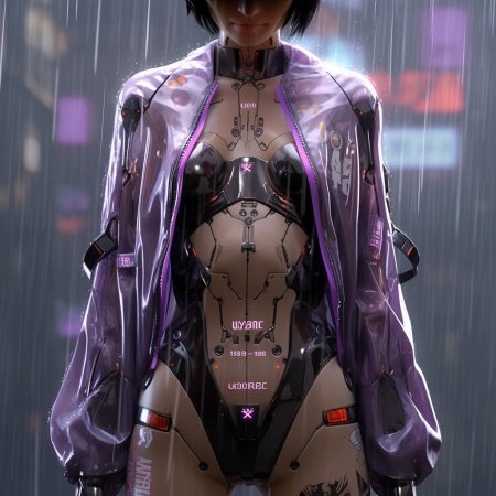 Одежда в стиле киберпанк