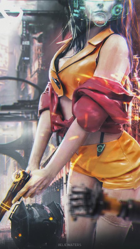 Киберпанк 2077 Азиат