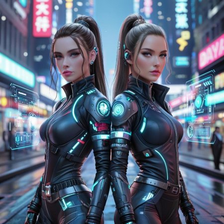 Киберпанк арт