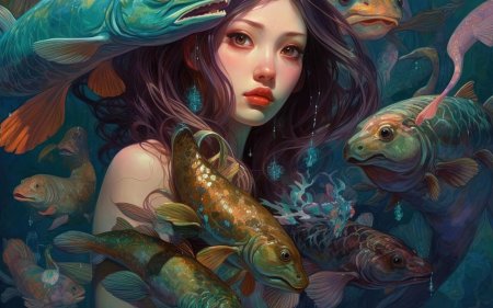 Женщина рыба
