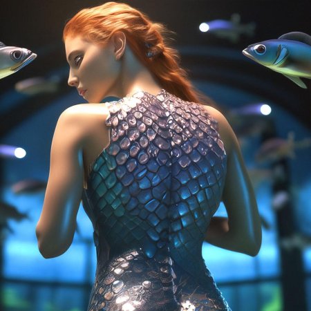 Девушка русалка