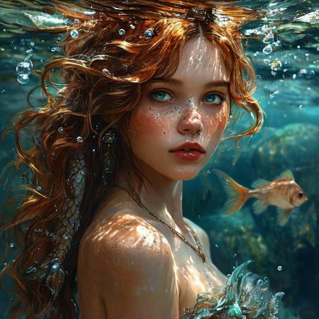 Девушка рыбы