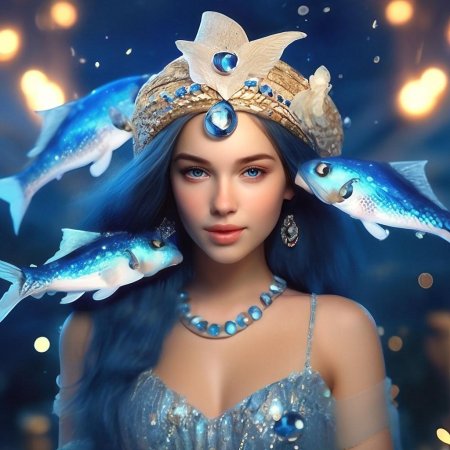 Рыбы женщина