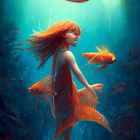 Русалка фэнтези