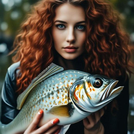 Рыба красивая