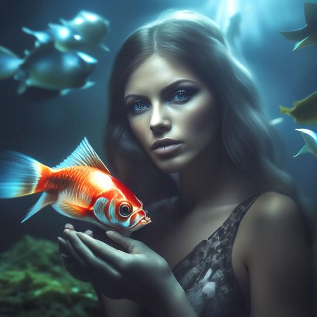 Красивая рыбка