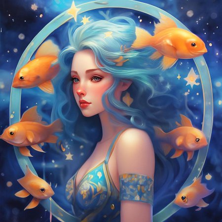 Девушка с рыбой