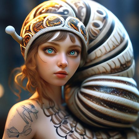 Сюрреализм девушки