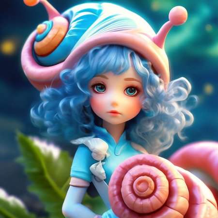 Девочка и улитка