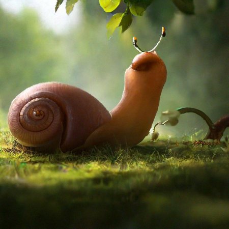 Улитка мультяшная