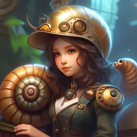 Стимпанк девушка