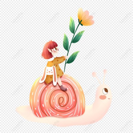 Девочка и улитка