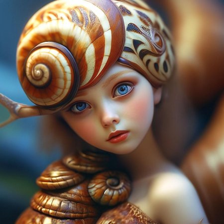 Девочка и улитка