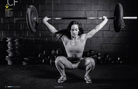 Девушка кроссфит