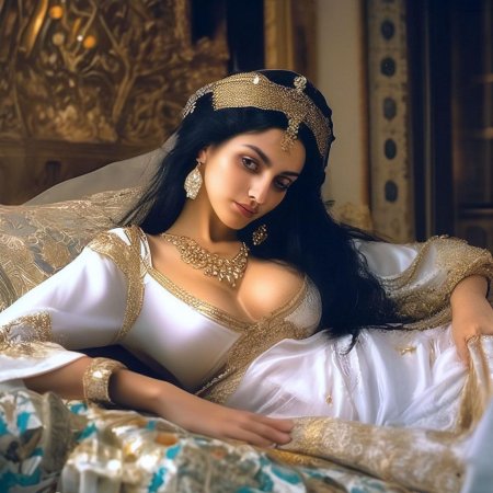 Голые красивые наложницы