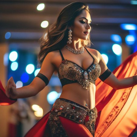 Танец девушка