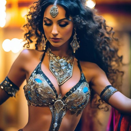 Танцовщица восточных танцев