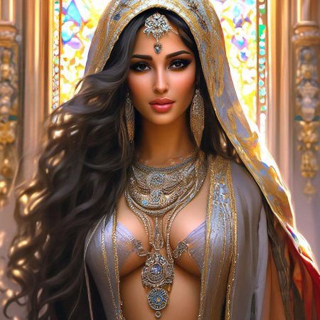 Девушка арабская