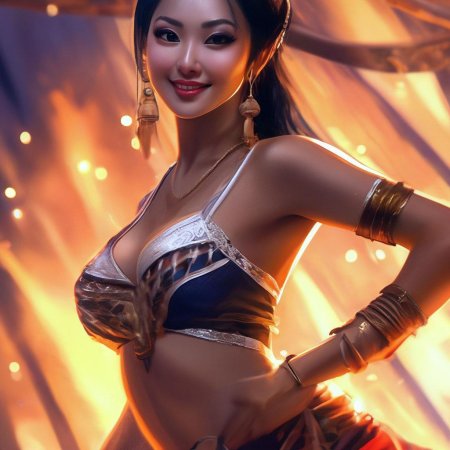 Девушка восточная