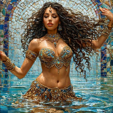 Голые восточные танцовщицы