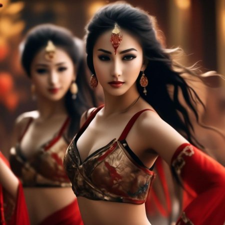 Голые восточные красотки