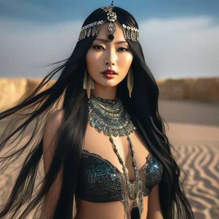 Красивые монгольские девушки