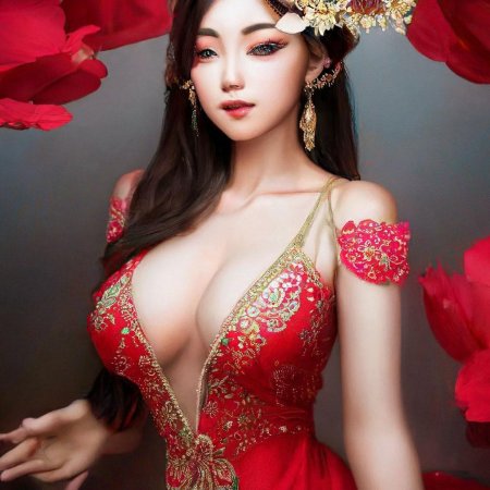 Нейросеть девушки арт