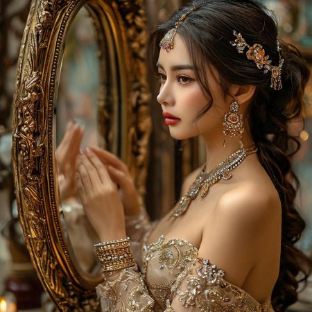 Девушка восточной внешности