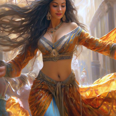 Девушка восточная