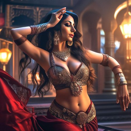 Восточная танцовщица