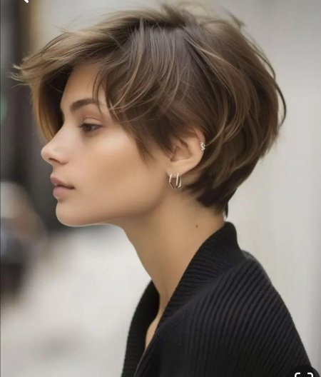 Прическа короткая стрижка