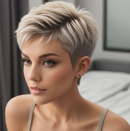 Стрижка короткая женская