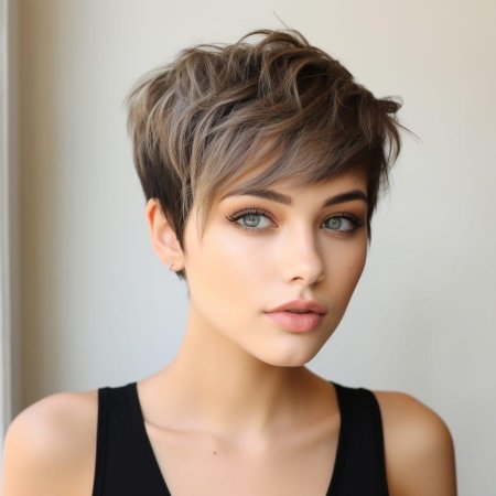 Модные женские короткие стрижки