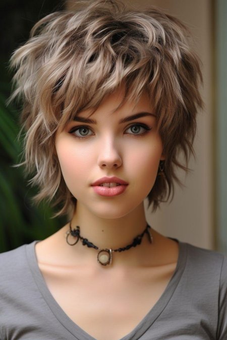 Стрижка женская на короткие волосы