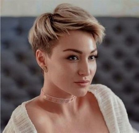 Стрижка Гарсон Пикси