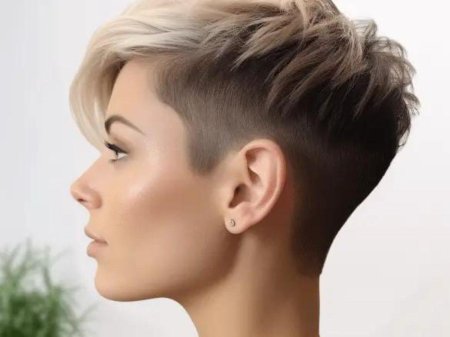 Женская прическа короткая стрижка