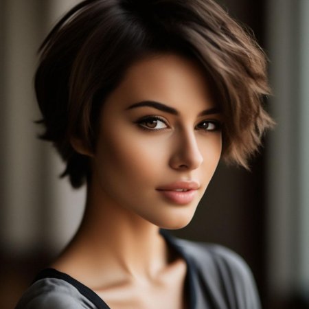 Красивая короткая стрижка