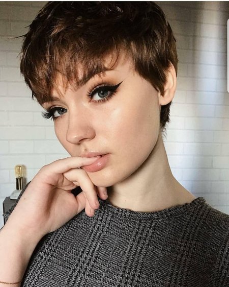 Кэри Маллиган короткая стрижка