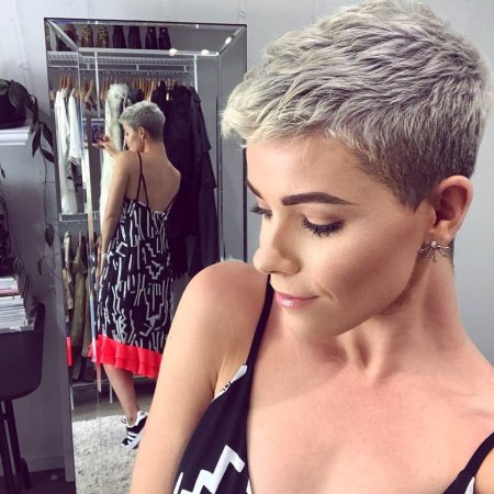 Стрижка Гарсон Пикси