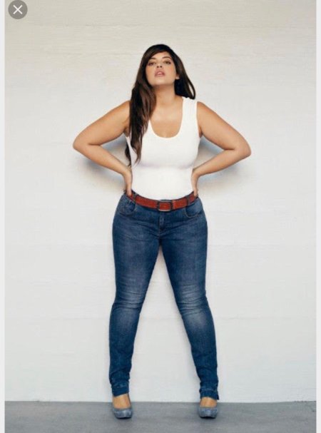 Дениз бидо модель Plus-Size