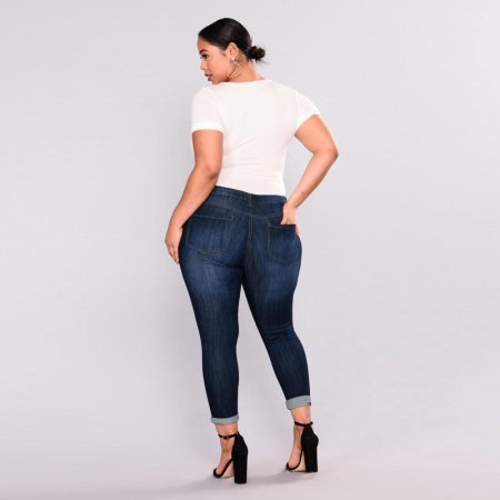 Джинсы для полных девушек