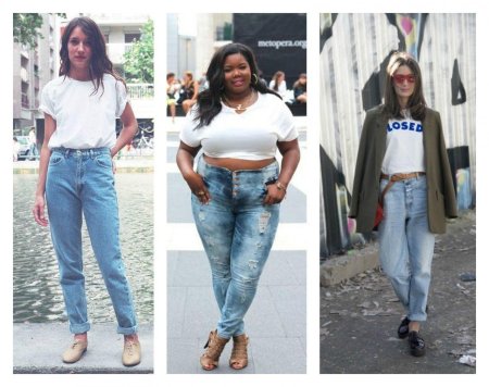 Джинсы мом плюс сайз