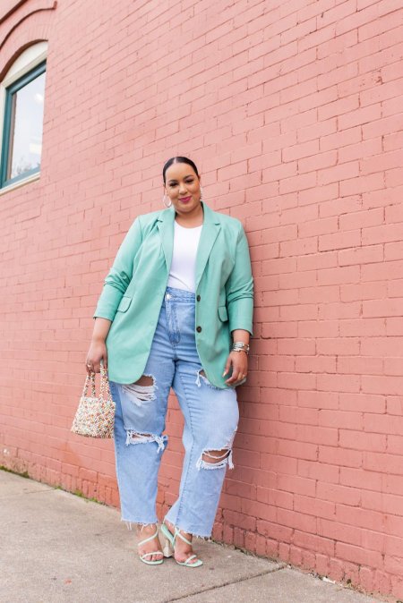 Стильные образы для полных женщин