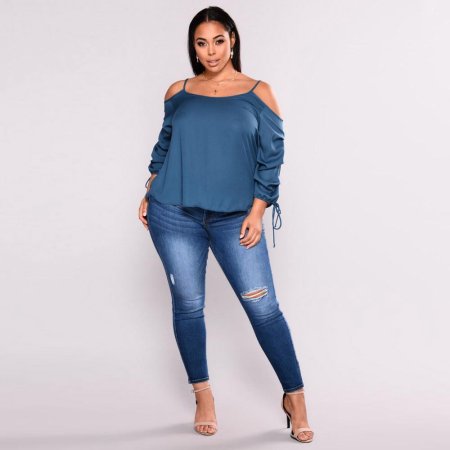 Джинсы для полных девушек