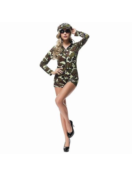 Танцевальный костюм милитари