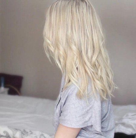 Блондинка со спины