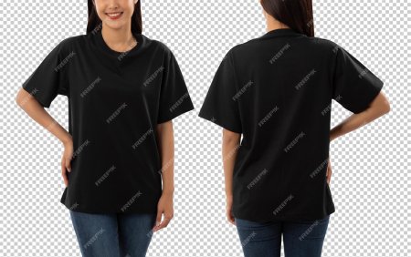 Футболка черная женская