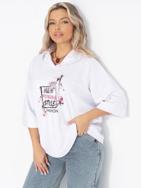 Блуза белая