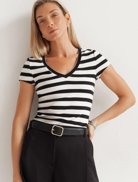 Футболки в полоску